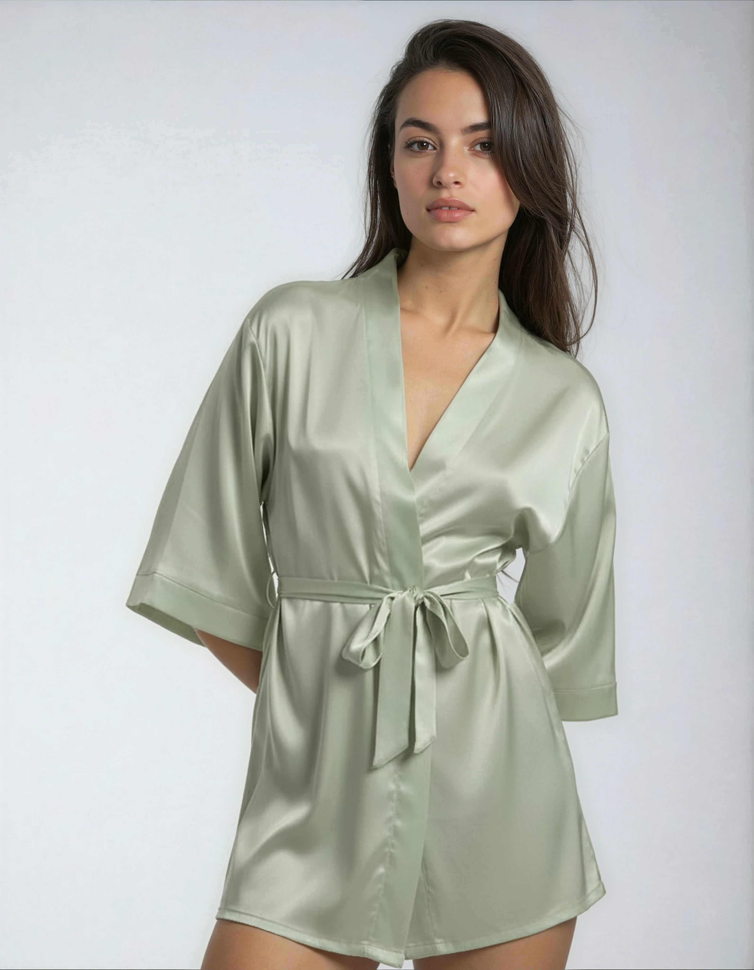 Comfit® - Luksuriøs satin-kimono